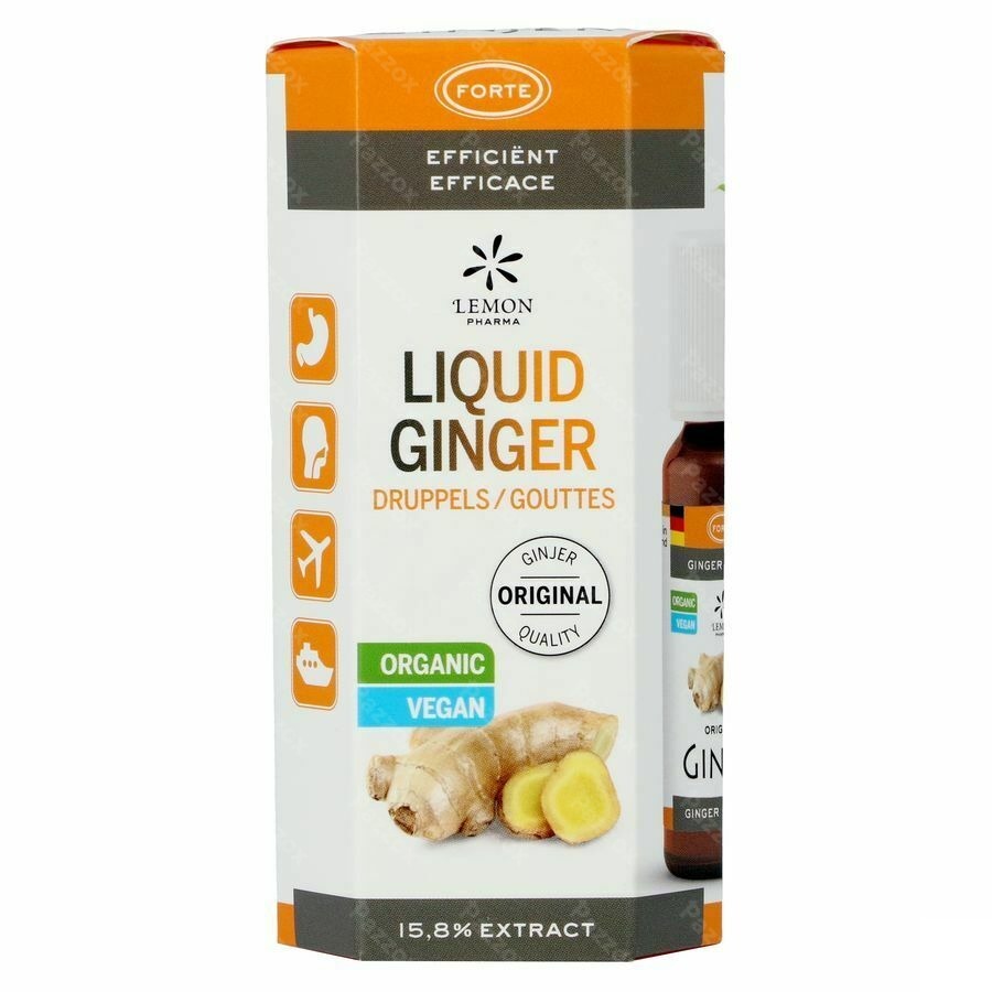 Ginjer Original Forte Druppels 20ml - Lemon Pharma