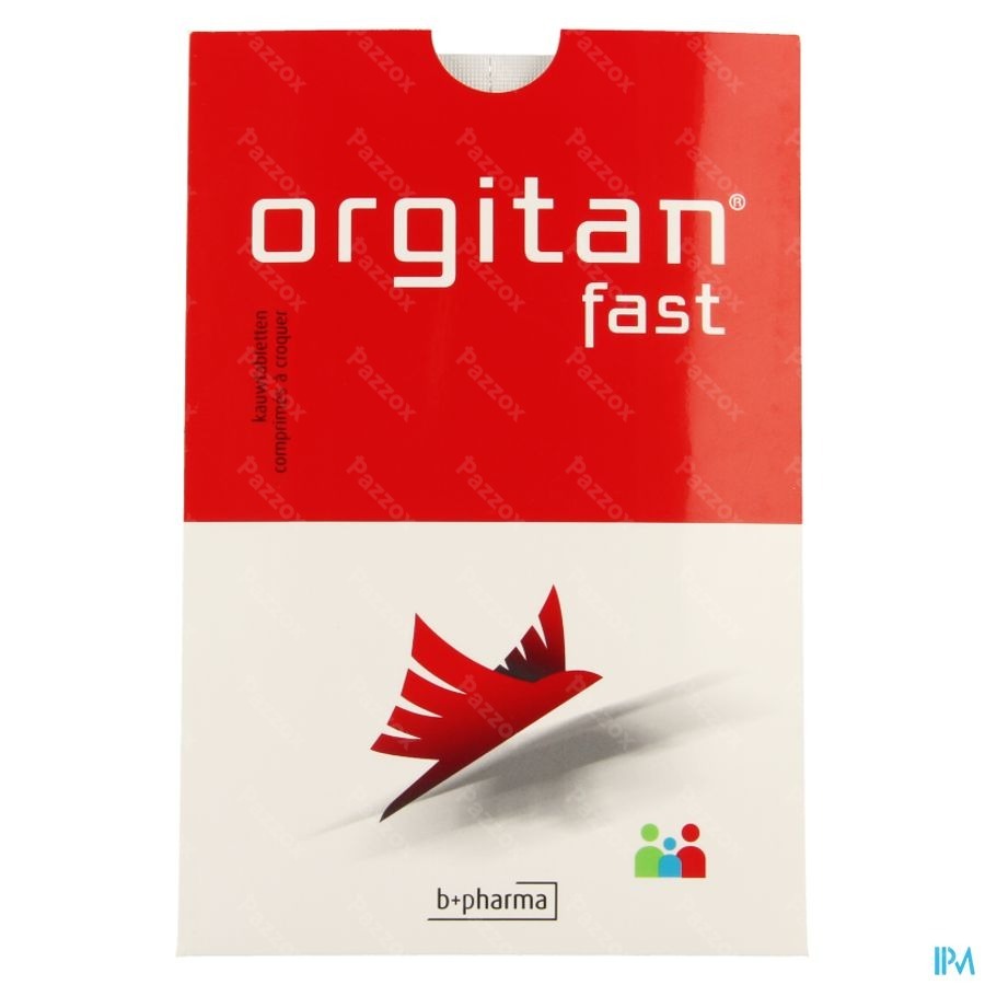 Orgitan Fast 6 Kauwtabletten