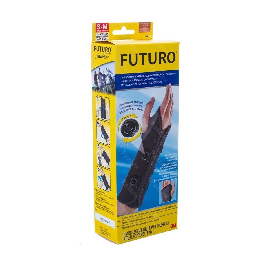 Futuro Polsspalk Custom Dial Rechts S/m 1