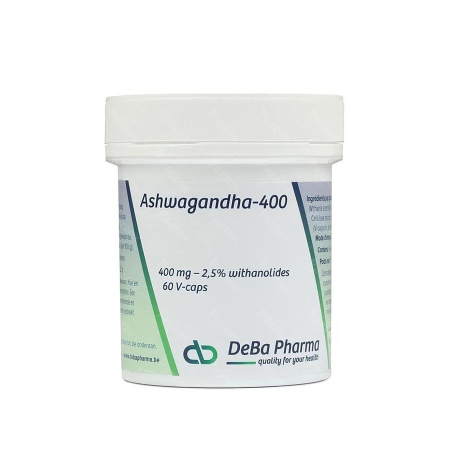 Deba Pharma Ashwagandha 60 Plantaardige Capsules