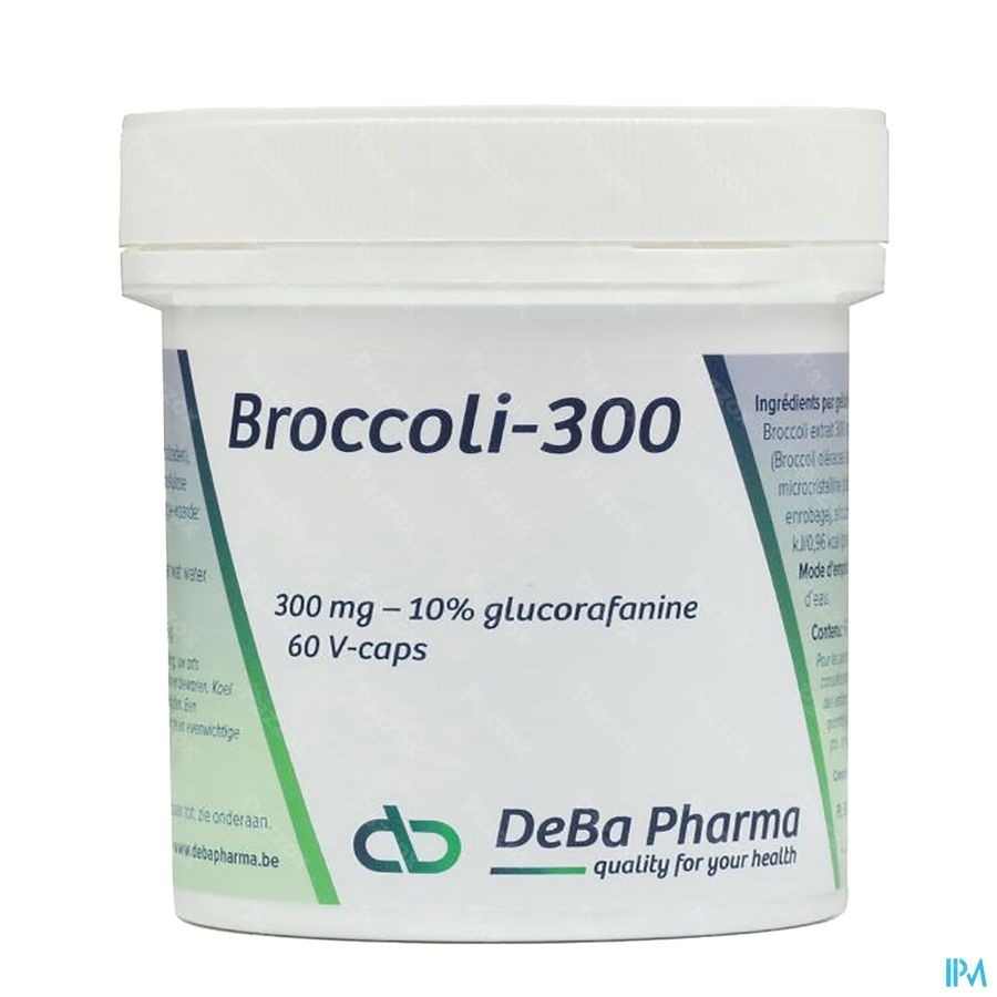 DeBa Pharma Broccoli-300 60 Capsules