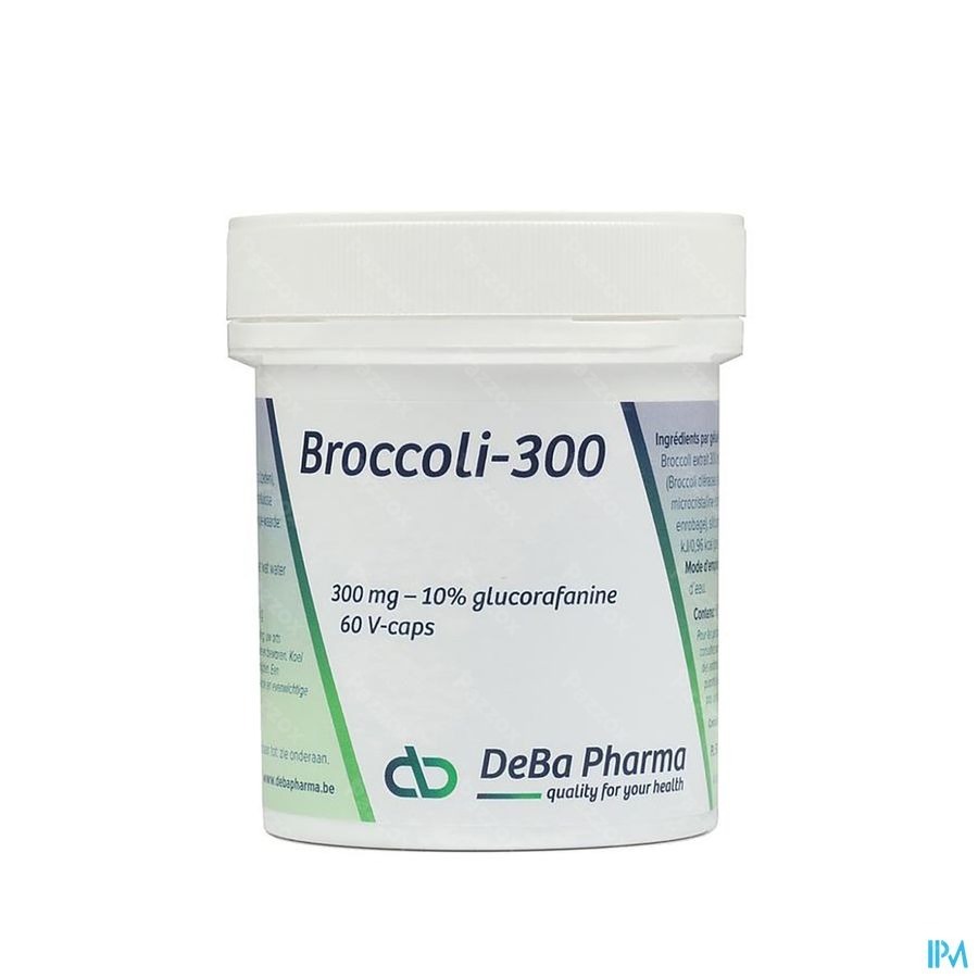 DeBa Pharma Broccoli-300 60 Capsules