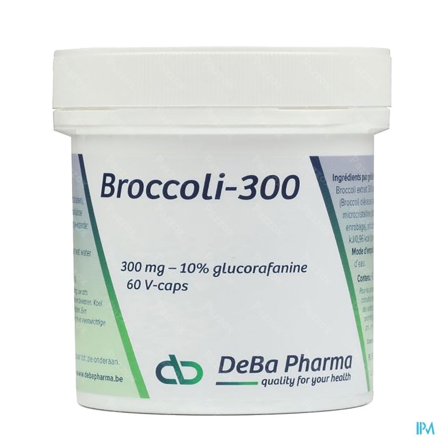 DeBa Pharma Broccoli-300 60 Capsules