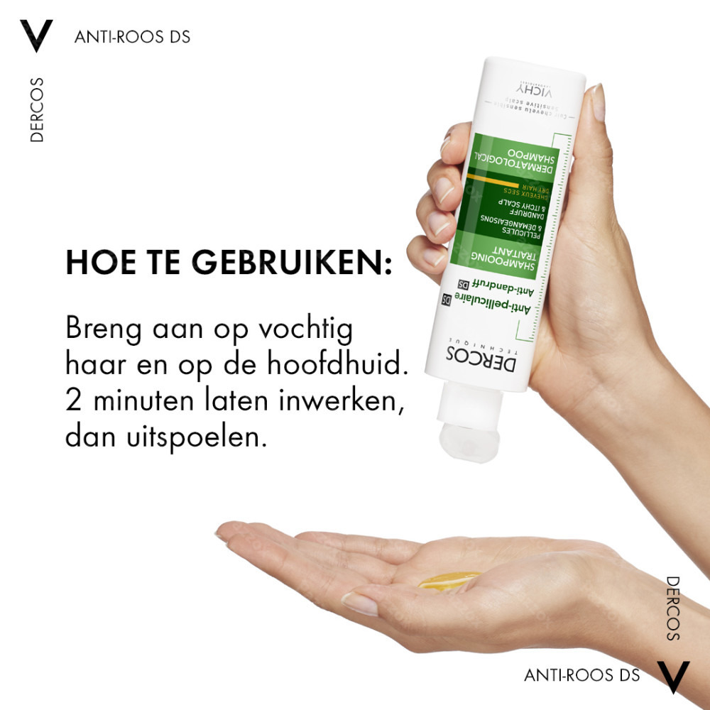 Vichy Dercos Anti Roos Shampoo Droog Haar 390ml
