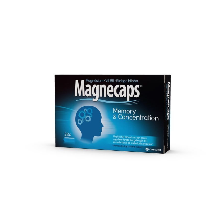 Magnecaps Memory&concentration Caps 28