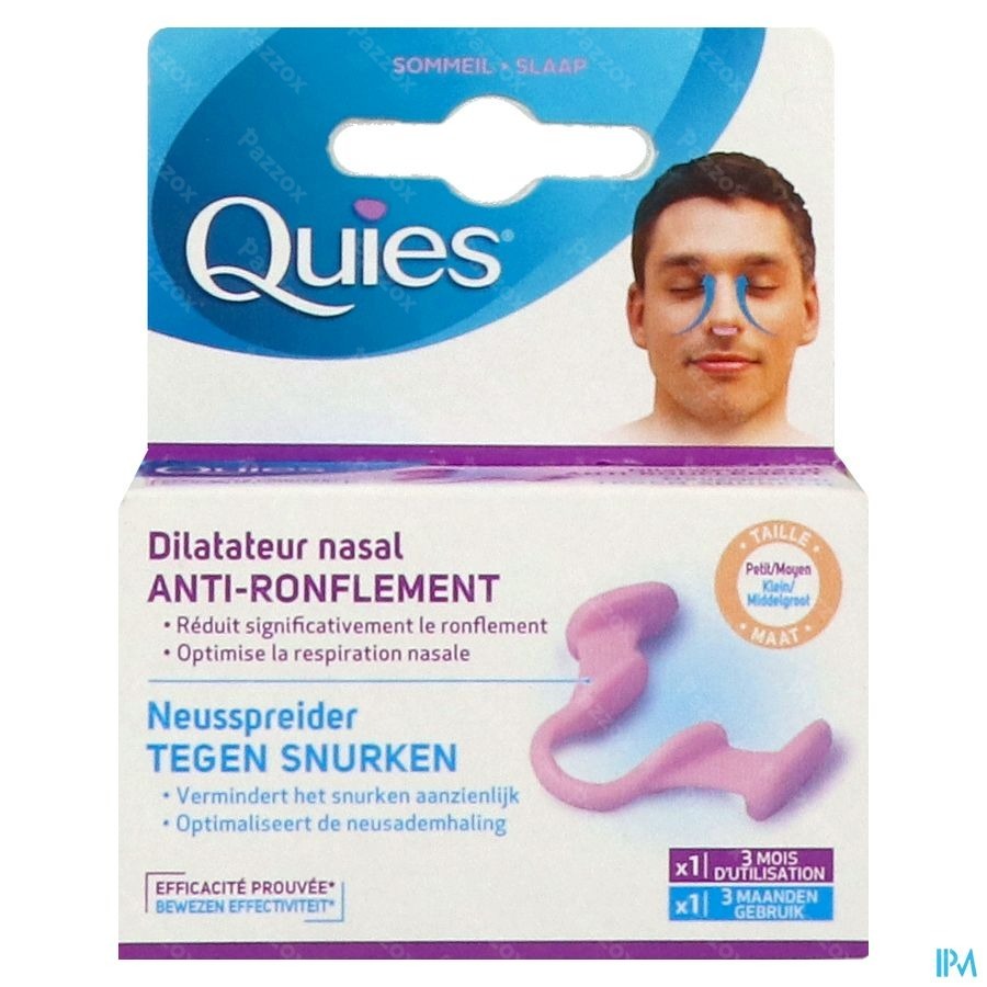 Quies A/snurk Neusspreider Small/medium 1