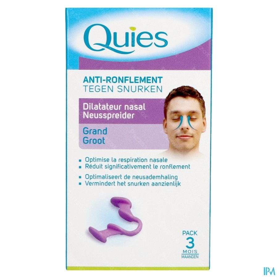 Quies A/snurk Neusspreider Large 1