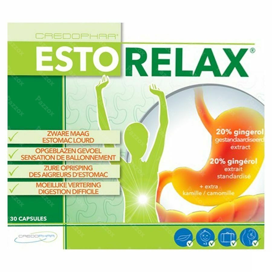 Estorelax Credophar Caps 30