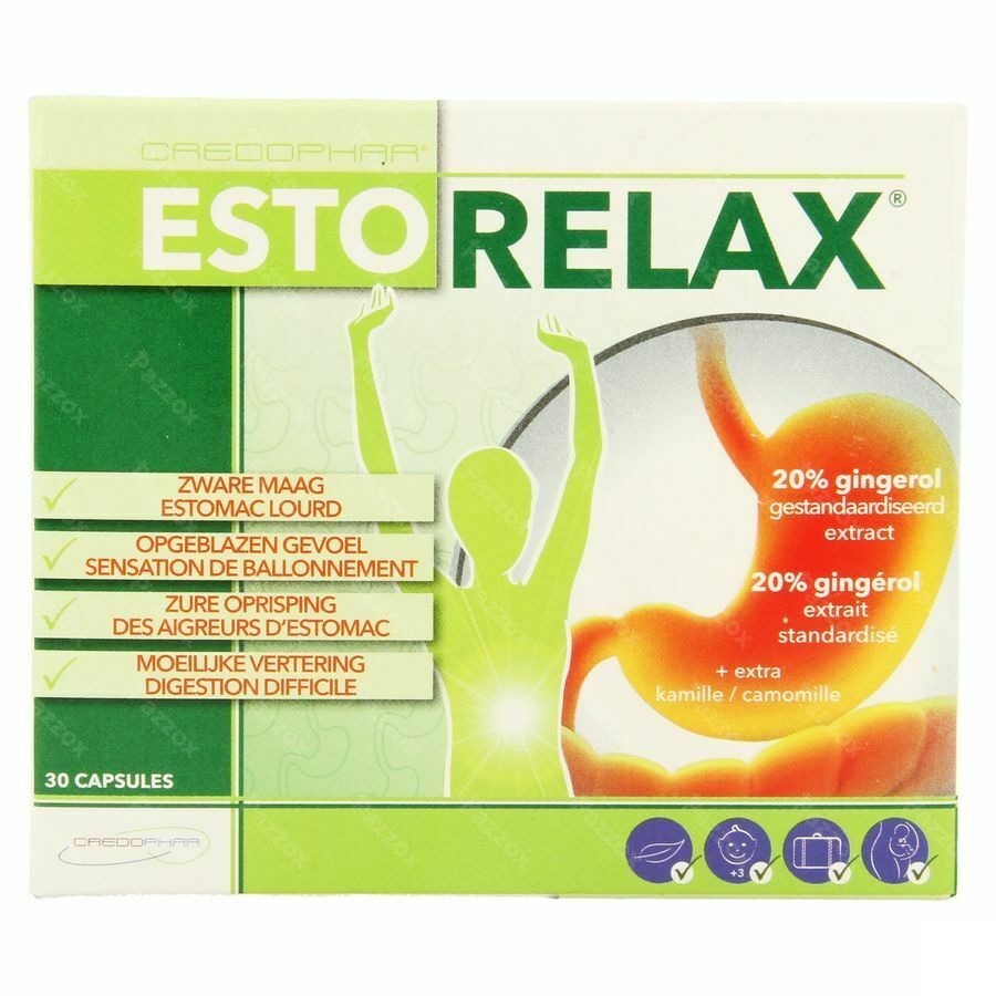 Estorelax Credophar Caps 30