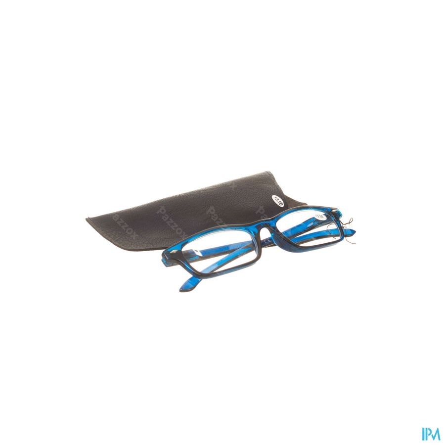 Pharmaglasses Leesbril Diop.+3.50 Dark Blue