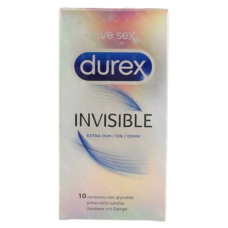 Durex Invisible Extra Fijn 10