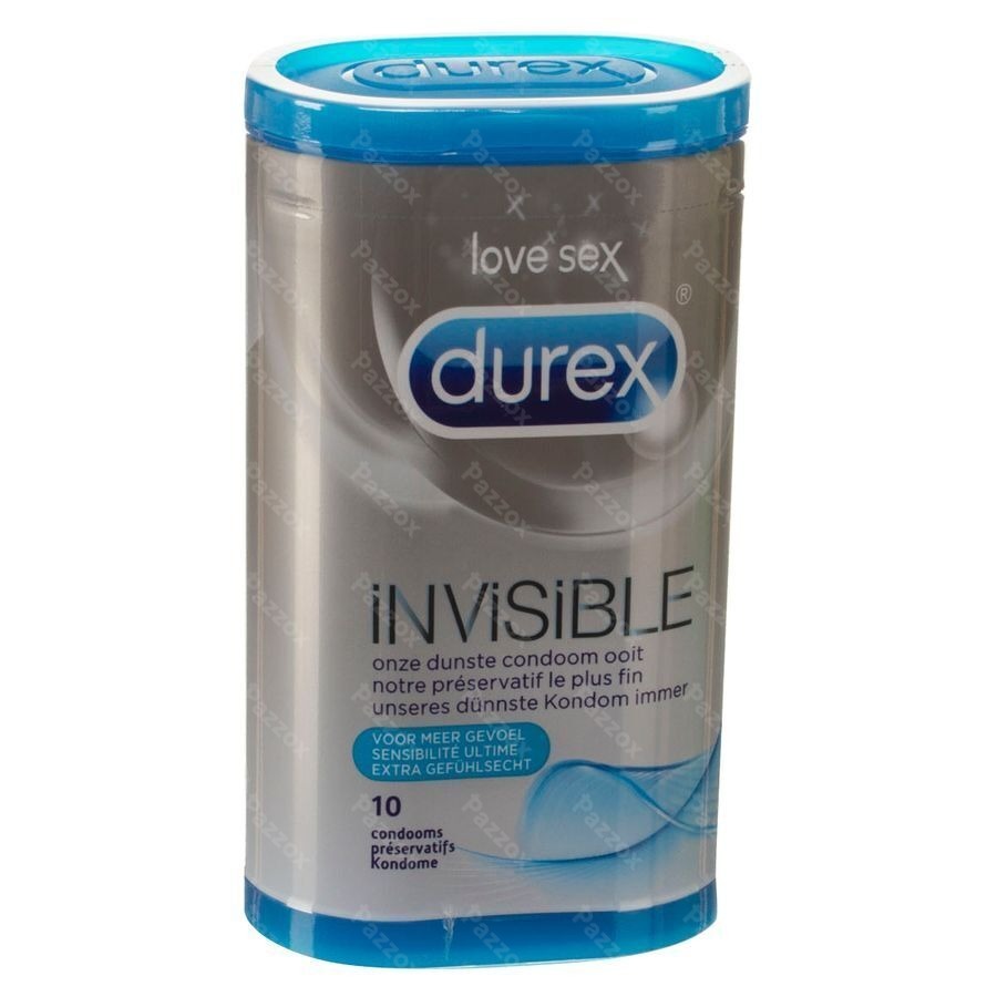 Durex Invisible Extra Fijn 10