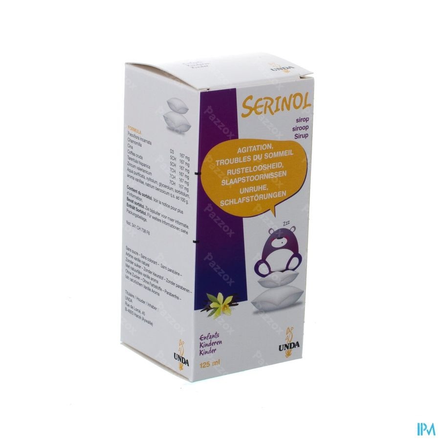 Serinol Siroop Kind 125ml Unda