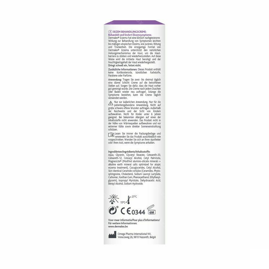 Dermalex Eczema Creme 100g
