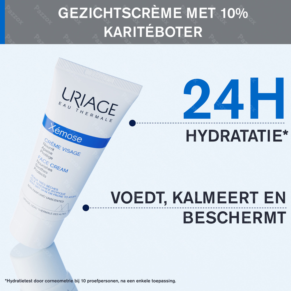 Uriage Xémose Gezichtscrème Zeer Droge Huid 40ml