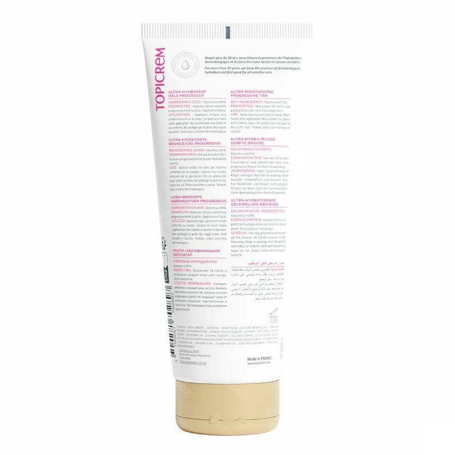 Topicrem Zelfbruiner Geleidelijk Bruin 200ml