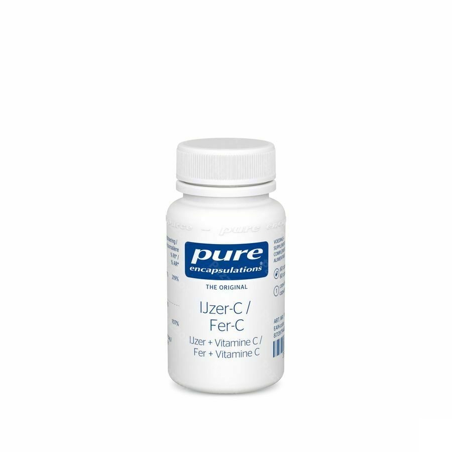 Pure Encapsulations Ijzer-C Caps 60