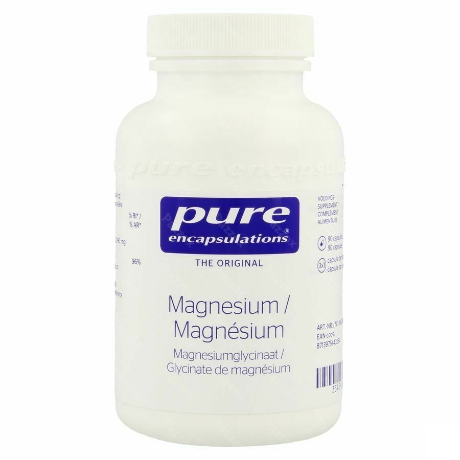 Pure Encapsulations Magnesium Glycinaat 90 Capsules