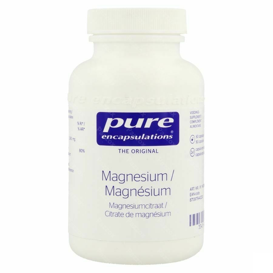Pure Encapsulations Magnesium Citraat 90 Capsules 