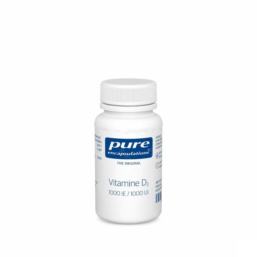 Pure Encapsulations Vitamine D 3 1000 IE 60 Capsules