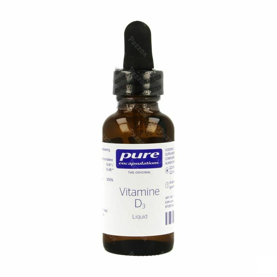 Pure Encapsulations Vitamine D3 Liquid 22,5ml