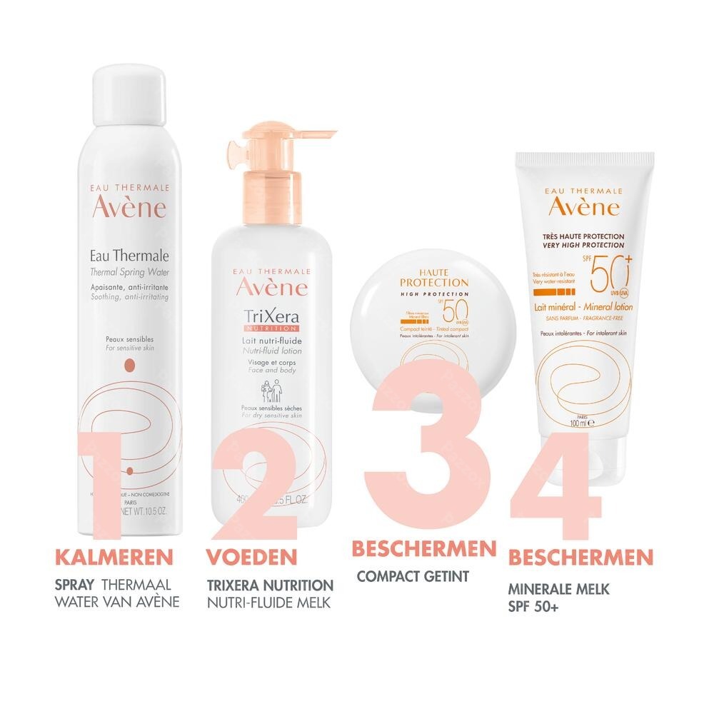 Avene Zon Compact Getint Spf50+ Goud 10g