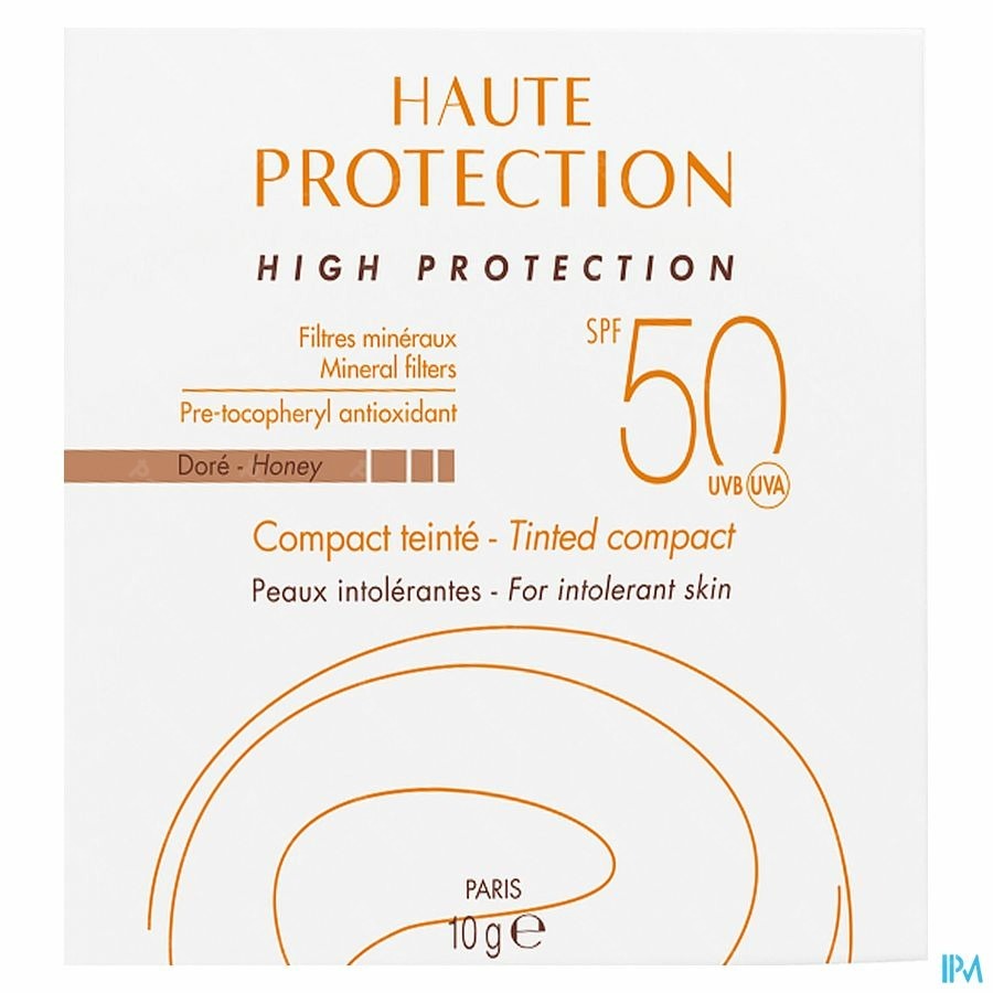 Avene Zon Compact Getint Spf50+ Goud 10g
