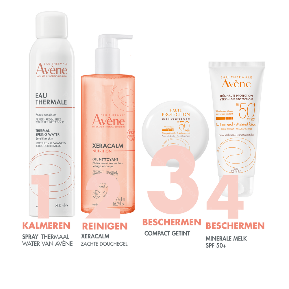 Avène Compact Getinte Zonnecrème SPF50+ Zand 10g