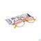 Pharmaglasses Leesbril Comp. +3.50 Brown/orange