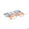 Pharmaglasses Leesbril Comp. +4.00 Brown/orange