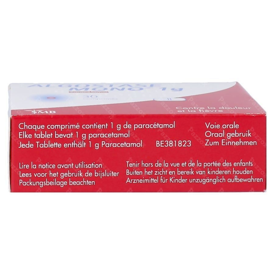 Algostase Mono 1g Comp 30 X 1g