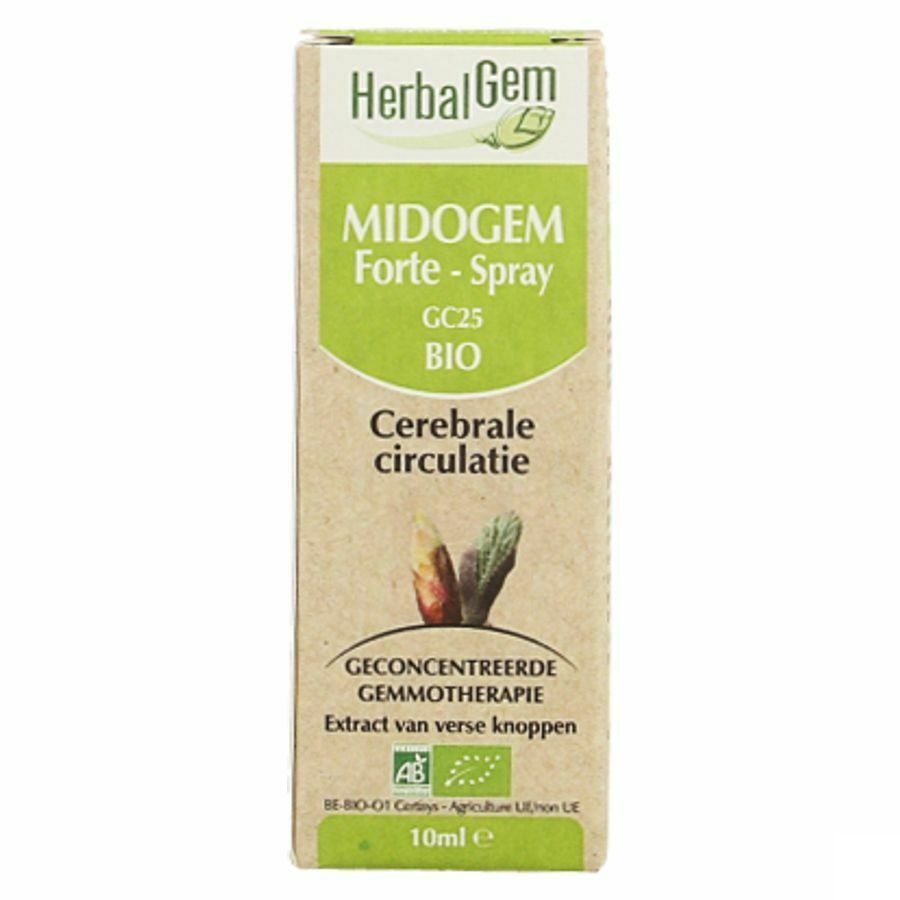 Herbalgem Midogem Forte Cerebr.circul.cplx Spr10ml