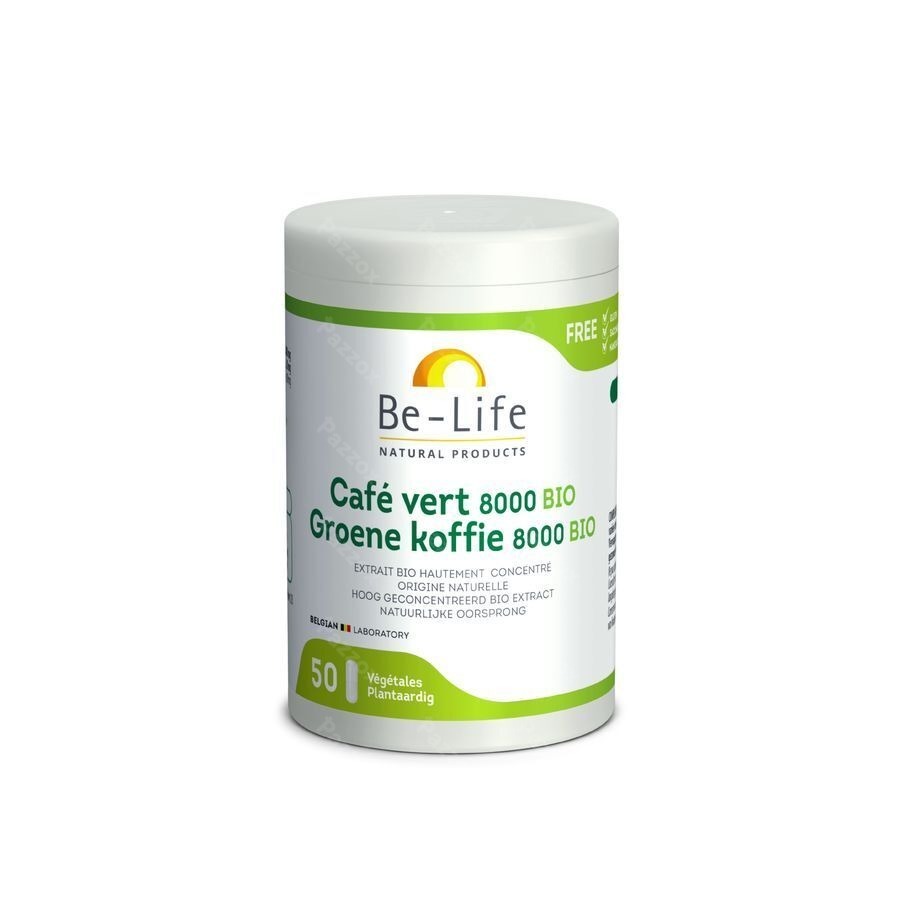 Groene Koffie 8000 Bio Be Life Caps 50