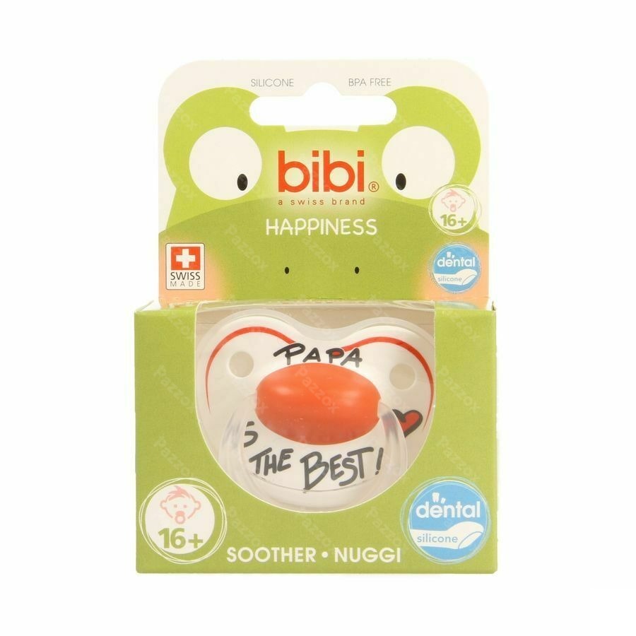 Bibi Fopspeen Happiness Papa +16m