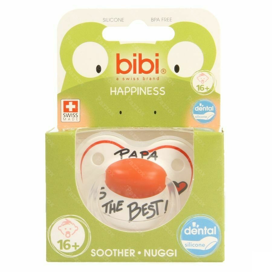 Bibi Fopspeen Happiness Papa +16m