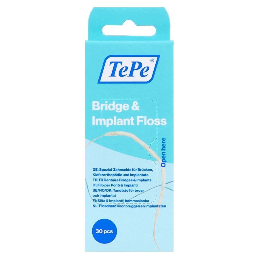 Tepe Bridge & Implant Floss Fil Dentaire 30 672250