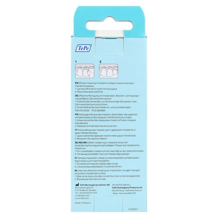 Tepe Bridge & Implant Floss Fil Dentaire 30 672250