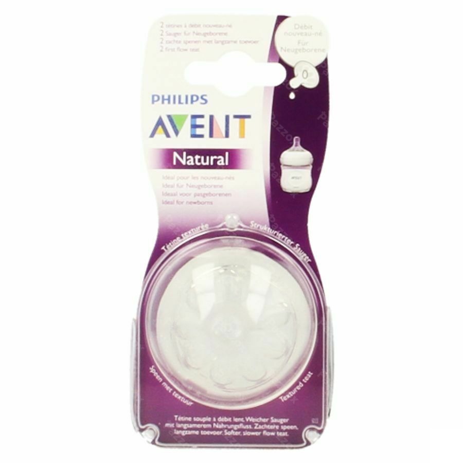 Philips Avent Natural Zuigspeen First 2 SCF657/27