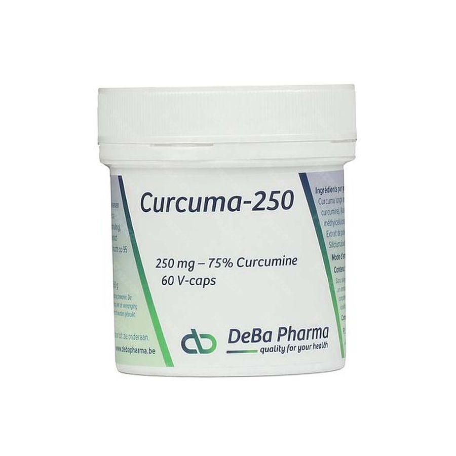 Curcuma-250 Caps 120 Deba
