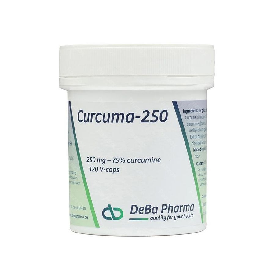 Curcuma-250 Caps 120 Deba