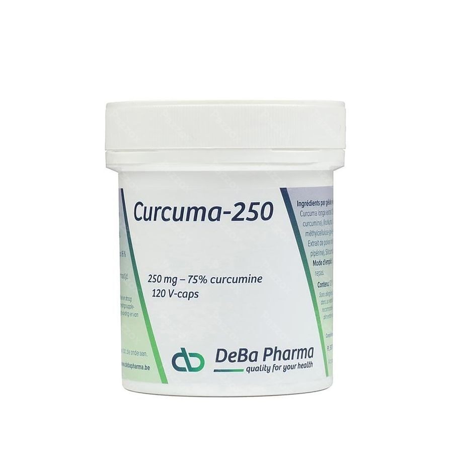 Curcuma-250 Caps 120 Deba