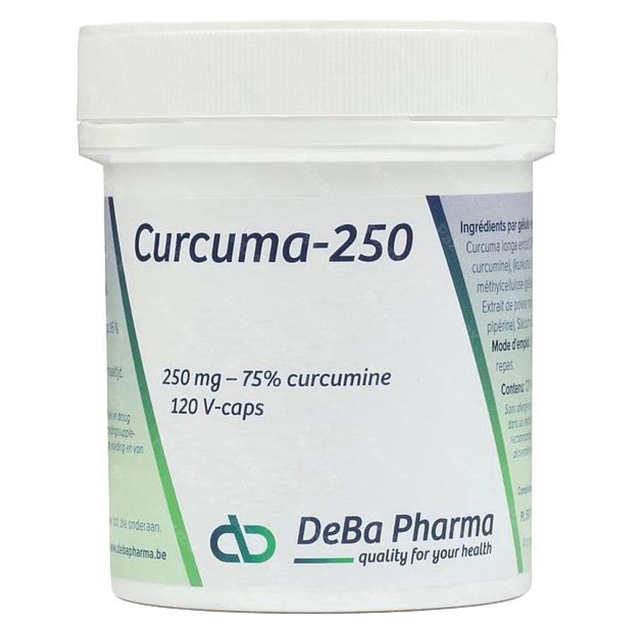 Curcuma-250 Caps 120 Deba