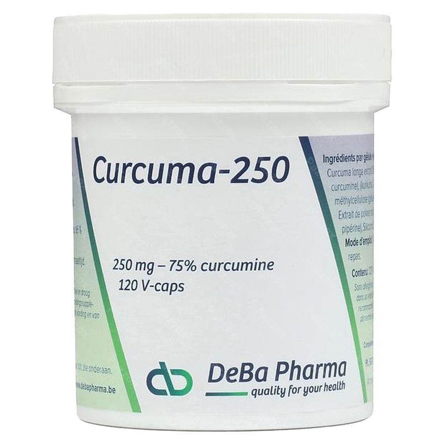 Curcuma-250 Caps 120 Deba
