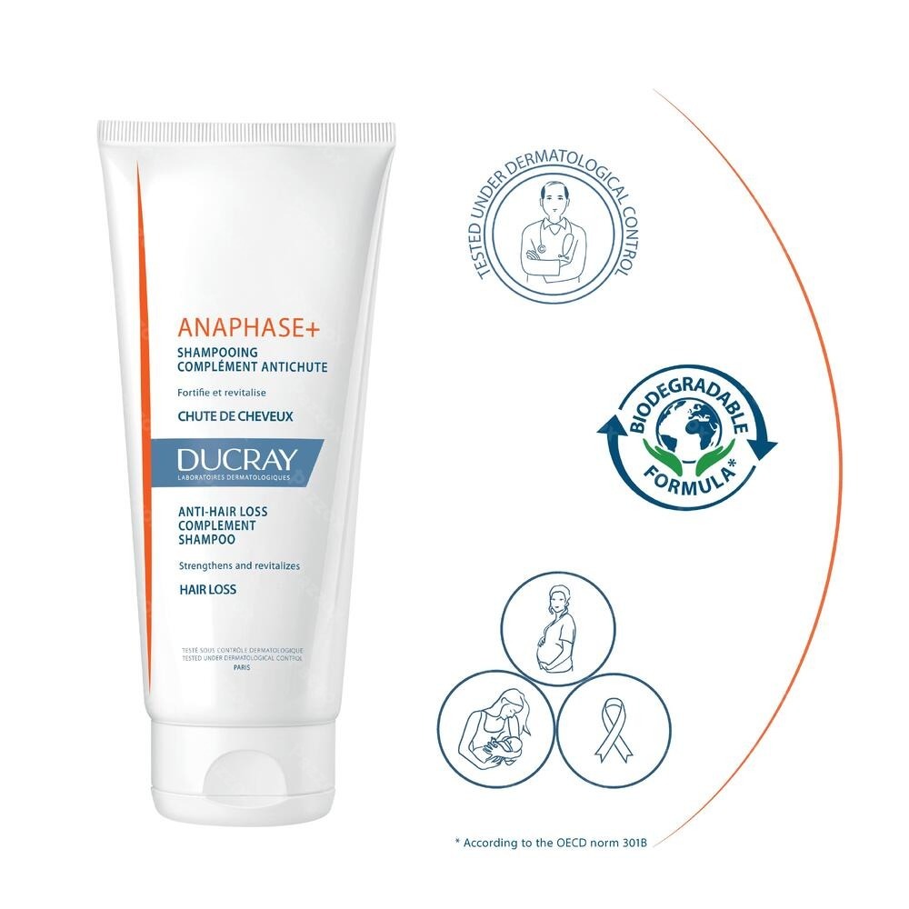 Ducray Anaphase+ Shampoo Haaruitval 200ml