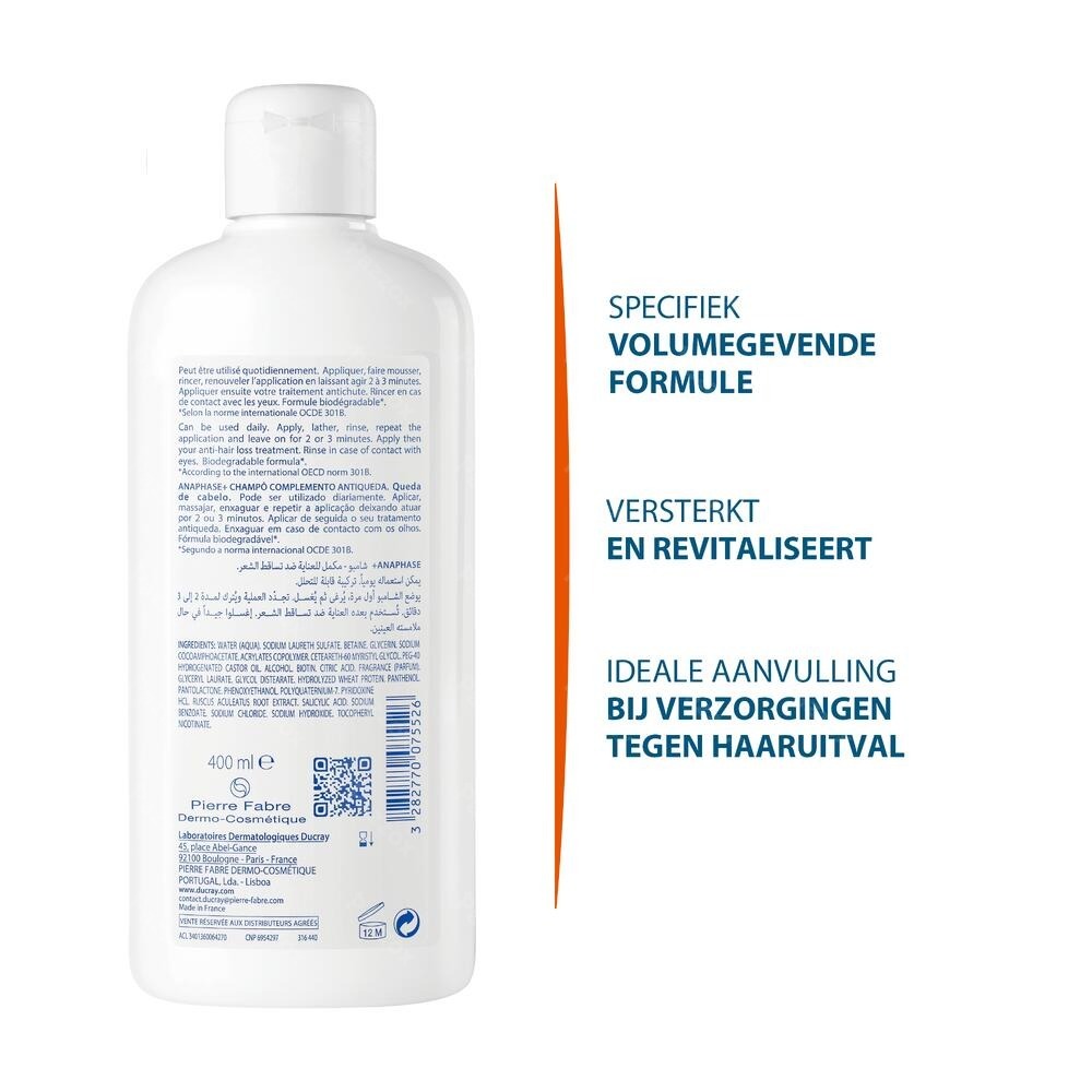 Ducray Anaphase+ Sh 400ml