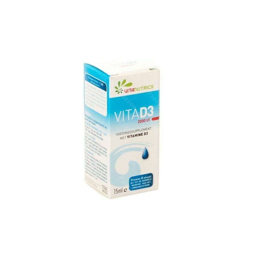 Vitad3 2000ui A Vitanutrics Gutt 15ml