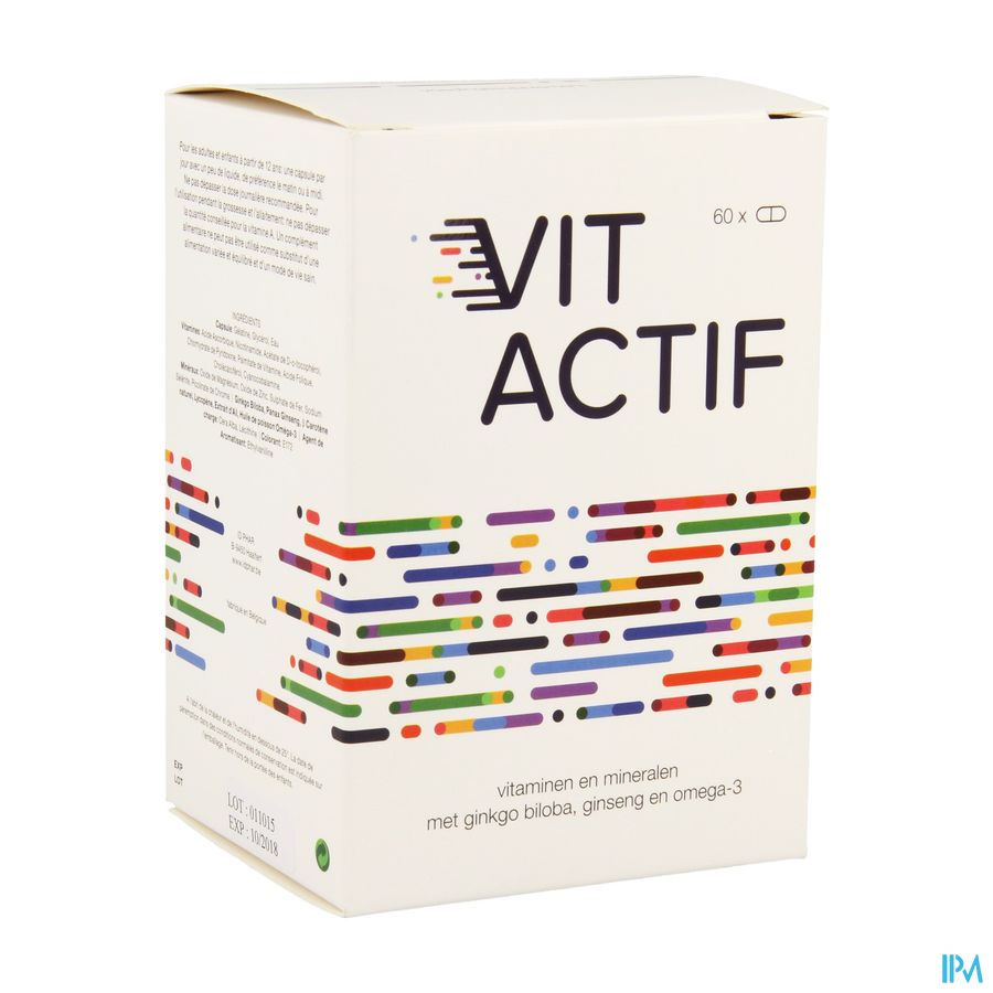 Vit Actif Caps 60 afbeelding 1