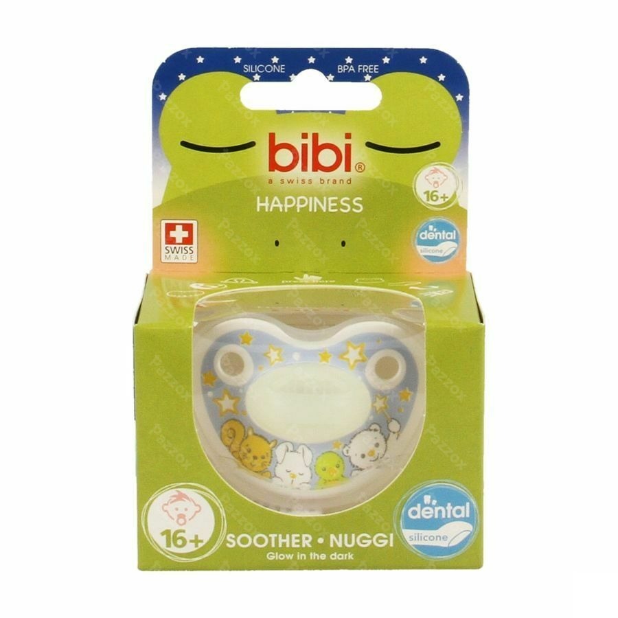 Bibi Fopspeen Dental Glow In The Dark +16m