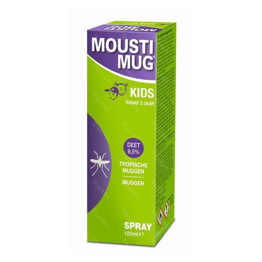 Moustimug 9,5% Deet Spray 100ml