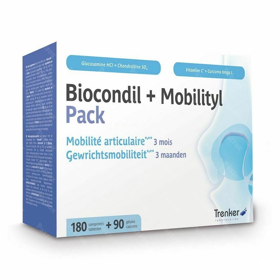 Biocondil Comp 180+mobilityl Caps 90 Verv.3304599
